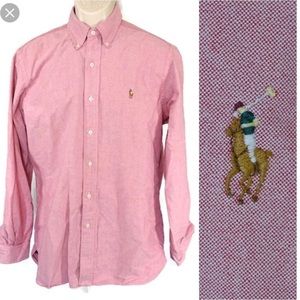 Ralph Lauren classic fit red oxford XLT